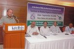 Dr A K Azad Khan, President of Diabetic Association of Bangladesh, addressing at a seminar on 'Medical Aspects of Islamic Fasting', jointly organized by the Bangladesh College of General Practitioners and The Institute of Hazrat Mohammad (SAW), on the holy month of Ramadan.  