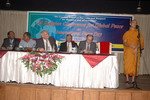 Representative from Buddhist Community, addressing at the the ‘All Religion Conference for Global Peace’, organized by the Institute, to share its solidarity with the observance of International Peace day and to reiterate its unstinted support of the UN Charter on Human Rights.  