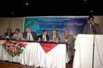 Mr. Mansur Ahmed Chowdhury, Director of Impact Foundation, addressing at the the ‘All Religion Conference for Global Peace’, organized by the Institute, to share its solidarity with the observance of International Peace day and to reiterate its unstinted support of the UN Charter on Human Rights.