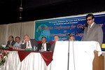 Mr. Mansur Ahmed Chowdhury, Director of Impact Foundation, addressing at the the ‘All Religion Conference for Global Peace’, organized by the Institute, to share its solidarity with the observance of International Peace day and to reiterate its unstinted support of the UN Charter on Human Rights.	
